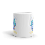 2_263 - Travel far enough you meet yourself - White glossy mug