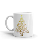 31 - Tree - White glossy mug