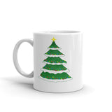 42 - Tree - White glossy mug