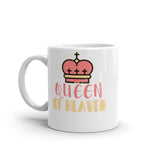 2_150 - Queen of Heaven - White glossy mug