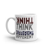 3_43 - Think different - White glossy mug