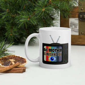 4_2 - Big brother is watching you - White Glossy Mug