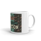 3_153 - Music is the shorthand of emotion - White glossy mug