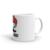 35 - Ho Ho Ho - White glossy mug