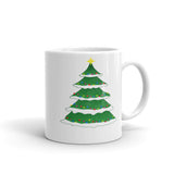 42 - Tree - White glossy mug