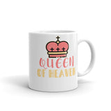 2_150 - Queen of Heaven - White glossy mug