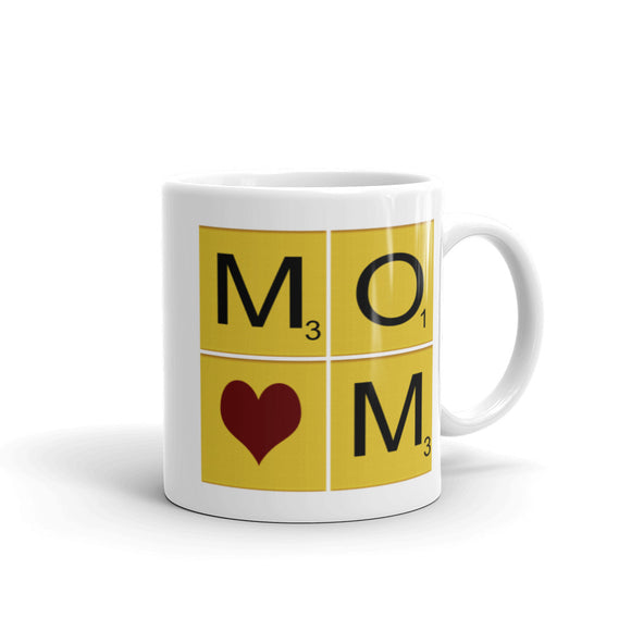 21 - Mom - White glossy mug