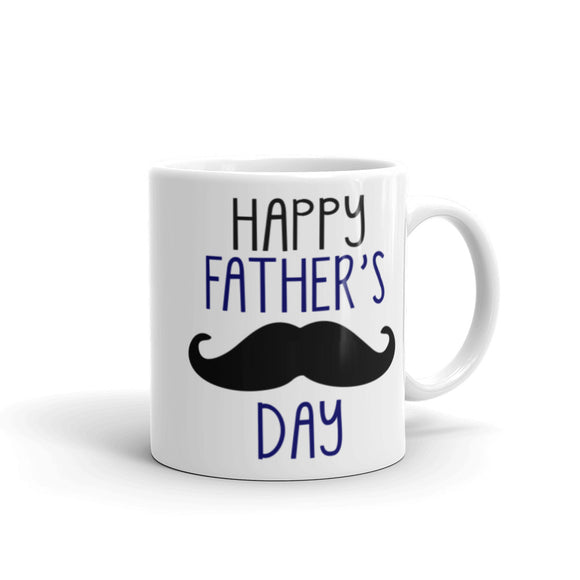 3 - Happy Father's day - White glossy mug