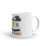 5_150 - Let's start the journey - White glossy mug