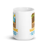 4_209 - Vacation mode activated - White glossy mug