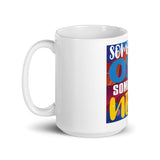 5_217 - Something old, something new - White glossy mug