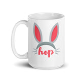 17 - Hop - White glossy mug