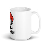 35 - Ho Ho Ho - White glossy mug