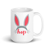 17 - Hop - White glossy mug