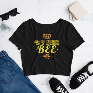 2_149 - Queen bee - Women’s Crop Tee