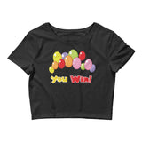 6_22 - You win - Women’s Crop Tee