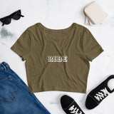 Ride - Women’s Crop Tee