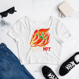 6_42 - That's hot - Women’s Crop Tee