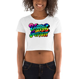 7_193 - Being unique is better than being perfect - Women’s Crop Tee