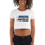 5_263 - Little knowledge is a dangerous thing - Women’s Crop Tee