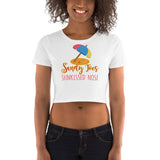 3_177 - Sandy toes sun-kissed nose - Women’s Crop Tee