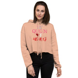 2_152 - Queen of Hearts - Crop Hoodie