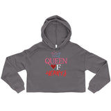 2_152 - Queen of Hearts - Crop Hoodie