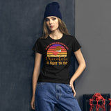 1_174 - As long as cocoa beans grow on trees, chocolate is fruit to me - Women's short sleeve t-shirt