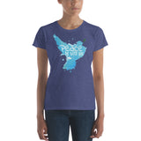 3_253 - Peace be with you - Women's short sleeve t-shirt