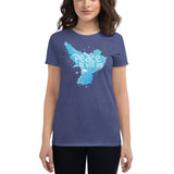 3_253 - Peace be with you - Women's short sleeve t-shirt