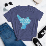 3_253 - Peace be with you - Women's short sleeve t-shirt