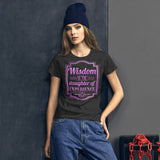 1_259 - Wisdom is the daughter of experience - Women's short sleeve t-shirt