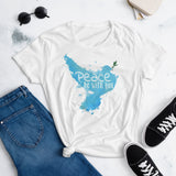 3_253 - Peace be with you - Women's short sleeve t-shirt