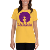 2_251 - The soul that sees beauty may sometimes walk alone - Women's short sleeve t-shirt