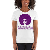 2_251 - The soul that sees beauty may sometimes walk alone - Women's short sleeve t-shirt