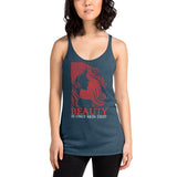 2_252 - Beauty is only skin deep - Women's Racerback Tank