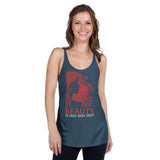 2_252 - Beauty is only skin deep - Women's Racerback Tank