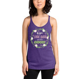 3_284 - If you look good you feel good - Women's Racerback Tank