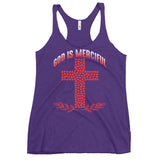 1_248 - God is merciful - Women's Racerback Tank