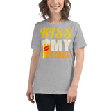 2_224 - Kiss my glass - Women's Relaxed T-Shirt