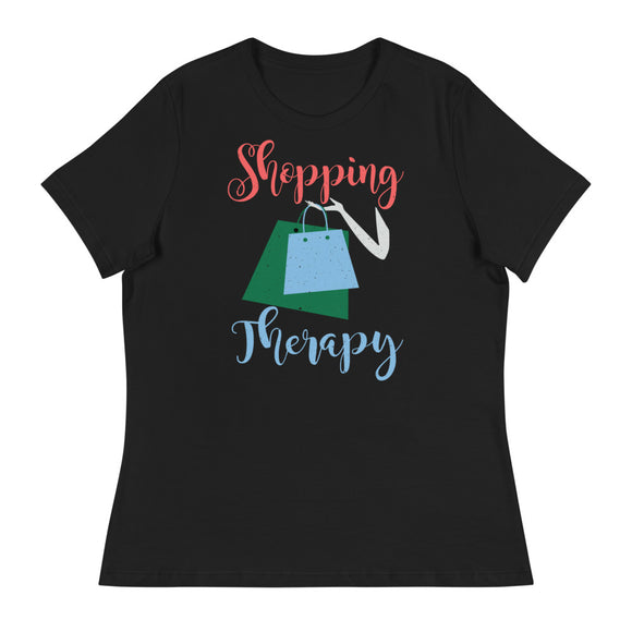 2_103 - Shopping therapy - Women's Relaxed T-Shirt