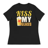 2_224 - Kiss my glass - Women's Relaxed T-Shirt