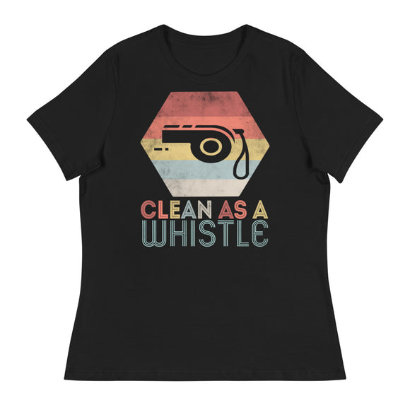 1_134 - Clean as a whistle - Women's Relaxed T-Shirt