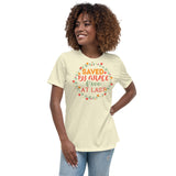 1_161 - Saved by grace free at last - Women's Relaxed T-Shirt