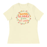 1_161 - Saved by grace free at last - Women's Relaxed T-Shirt