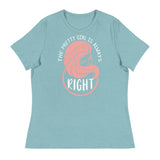 6_204 - The pretty girl is always right - Women's Relaxed T-Shirt