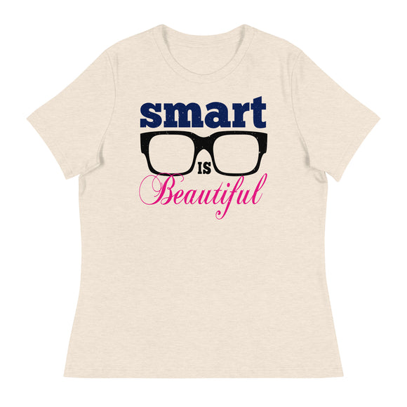5_127 - Smart is beautiful - Women's Relaxed T-Shirt