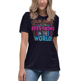 3_109 - To be simple is the best thing in the world - Women's Relaxed T-Shirt