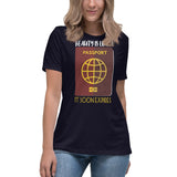 5_138 - Beauty is like a passport it soon expires - Women's Relaxed T-Shirt