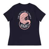 6_204 - The pretty girl is always right - Women's Relaxed T-Shirt